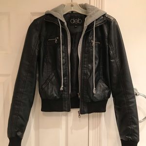 Faux Leather Jacket
